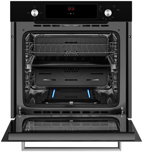 Газовый духовой шкаф Weissgauff WGO 706 D Black Glass Газовый духовой шкаф Weissgauff WGO 706 D Black Glass