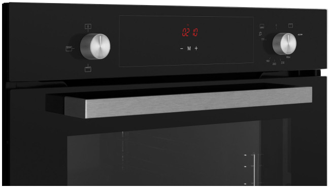Газовый духовой шкаф Weissgauff WGO 706 D Black Glass Газовый духовой шкаф Weissgauff WGO 706 D Black Glass