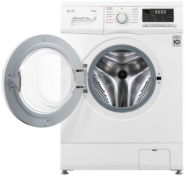 Стиральная машина с сушкой LG F1296CDS0X