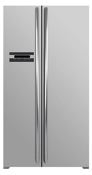 Холодильник ASCOLI ACDS571W (Inox)