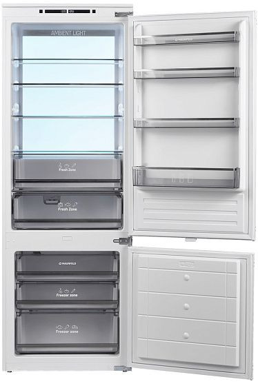 Холодильник MAUNFELD MBF193NFW1GR Inverter Холодильник MAUNFELD MBF193NFW1GR Inverter
