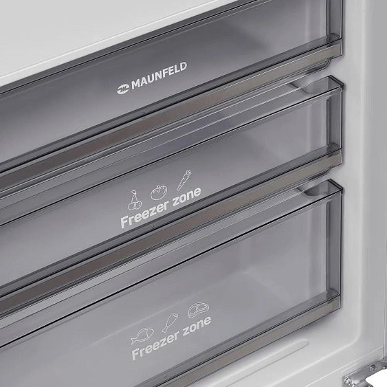 Холодильник MAUNFELD MBF193NFW1GR Inverter Холодильник MAUNFELD MBF193NFW1GR Inverter