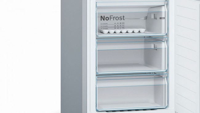 Холодильник Bosch KGN36ML3P серебристый