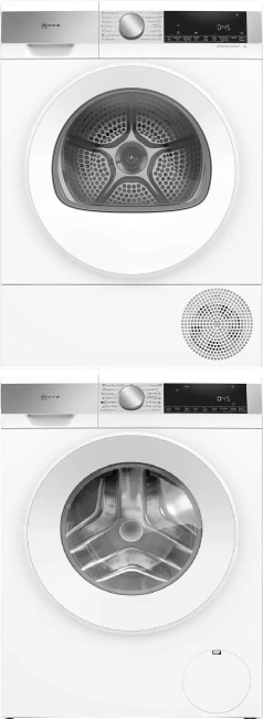 Комплект стиральная и сушильная машина Neff W744GX0EU + R8680X0EU