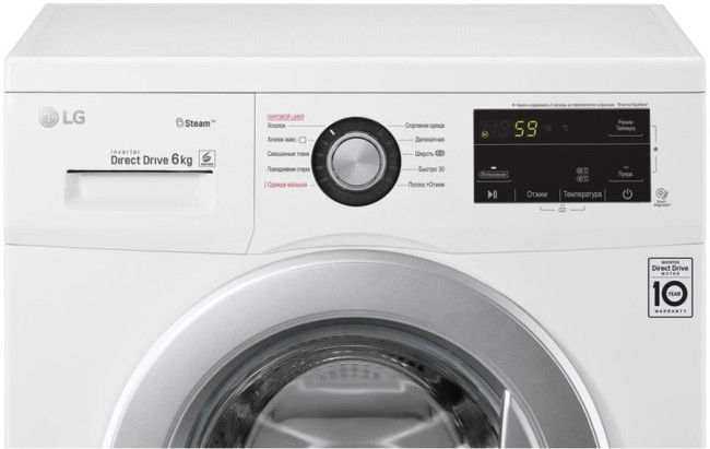 Стиральная машина LG F2J3NS1W Стиральная машина LG F2J3NS1W