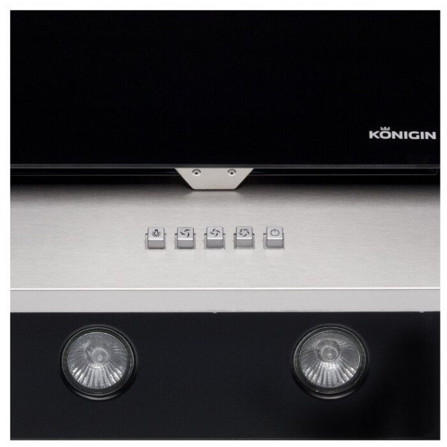 Каминная вытяжка Konigin Neo Inox/Black 50 Каминная вытяжка Konigin Neo Inox/Black 50