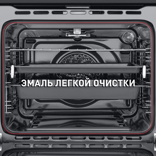Встраиваемый газовый духовой шкаф MAUNFELD MGOG.673W Встраиваемый газовый духовой шкаф MAUNFELD MGOG.673W