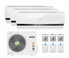 Мульти сплит-система AUX AM3-H27/4DR1B / AMWM-H09/4R1 (L) (v2) x 3 units