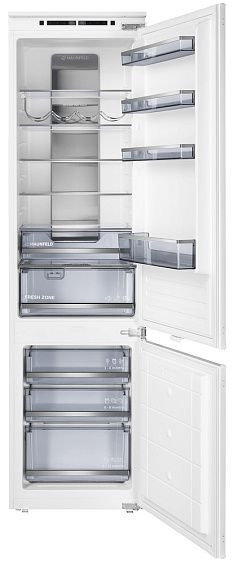 Холодильник MAUNFELD MBF193NFWGR Inverter Холодильник MAUNFELD MBF193NFWGR Inverter