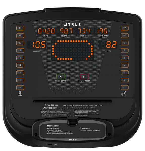 Беговая дорожка True Fitness C400 Ignite