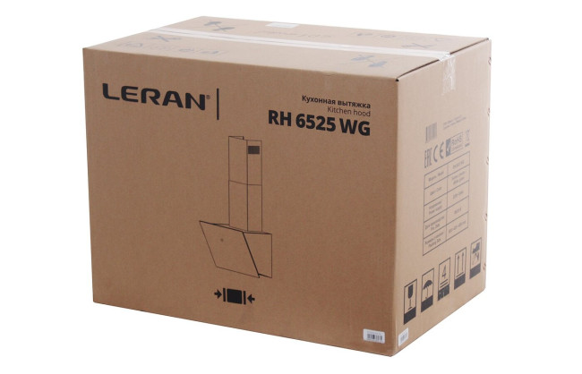 Каминная вытяжка Leran RH 6525 WG Каминная вытяжка Leran RH 6525 WG