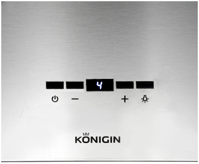 Вытяжка Konigin Geometry Inox/Black Glass