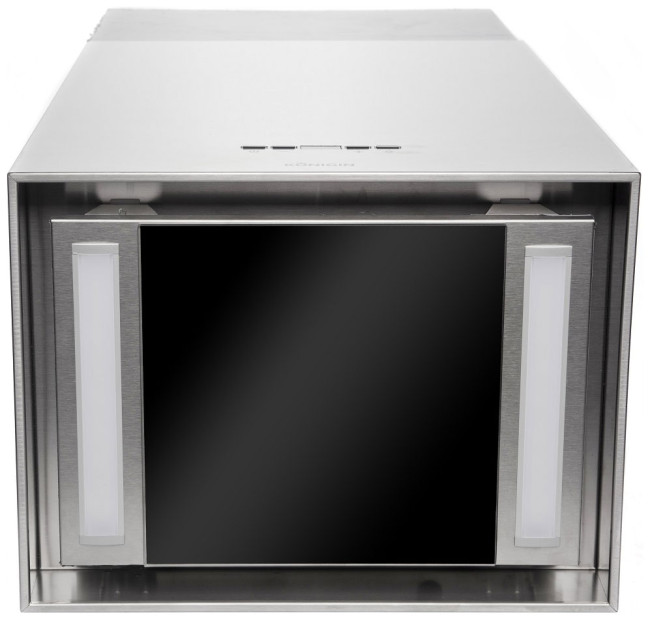 Вытяжка Konigin Geometry Inox/Black Glass