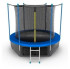 Каркасный батут EVO Jump 6FT Internal с нижней сетью 183х183х210 см