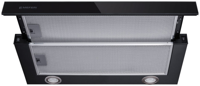Вытяжка Meferi SLIDEBOX60BK GLASS ULTRA черный