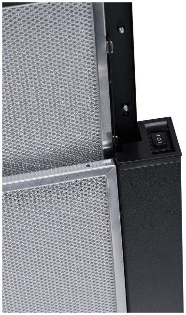 Вытяжка Meferi SLIDEBOX60BK GLASS ULTRA черный