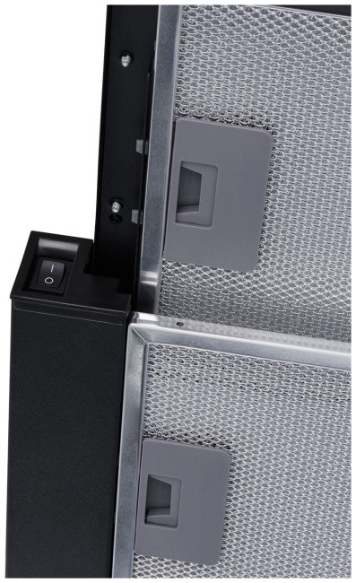 Вытяжка Meferi SLIDEBOX60BK GLASS ULTRA черный