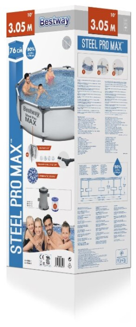 Бассейн Bestway Steel Pro MAX 56059/56408 Бассейн Bestway Steel Pro MAX 56059/56408