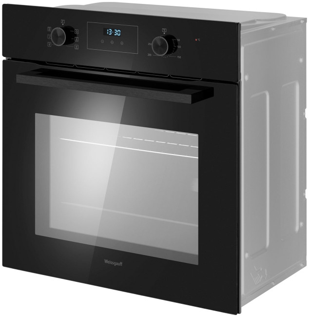Электрический духовой шкаф Weissgauff EOM 306 Black Edition