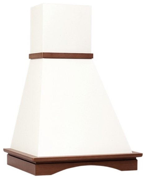 Каминная вытяжка ELIKOR Вилла 90 бежевый / бук орех