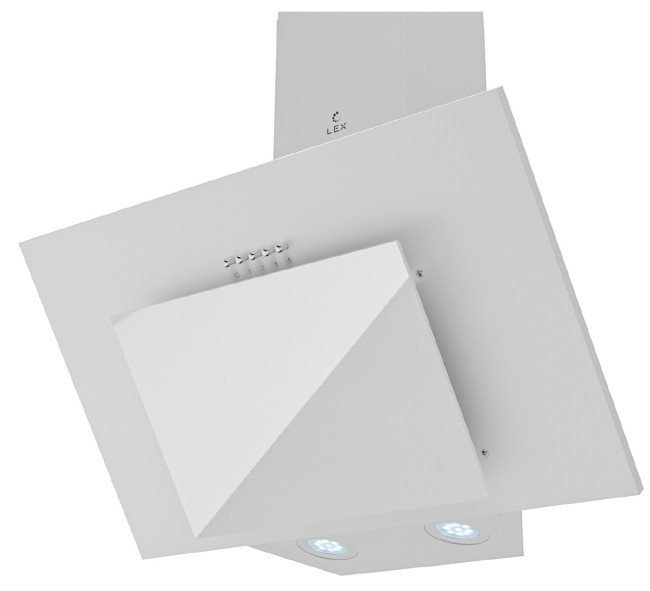 Каминная вытяжка Lex Mira 600 white