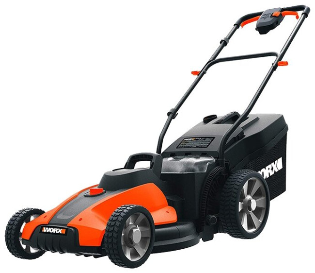 Газонокосилка Worx WG774E Газонокосилка Worx WG774E