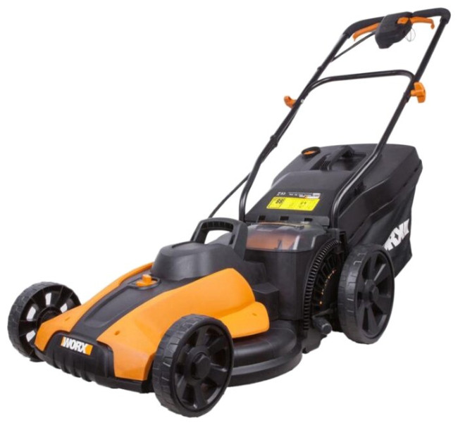 Газонокосилка Worx WG774E Газонокосилка Worx WG774E