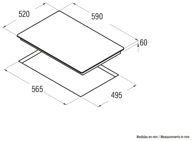 Индукционная варочная панель CATA I 6003 BK