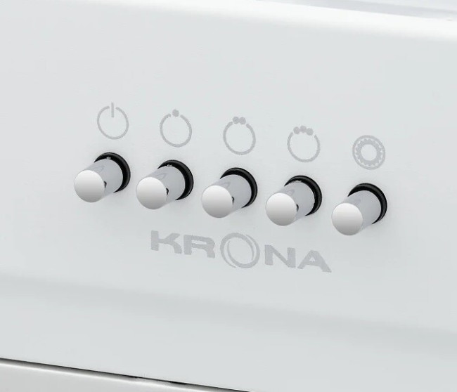 Встраиваемая вытяжка Krona Kate 600 White PB Встраиваемая вытяжка Krona Kate 600 White PB