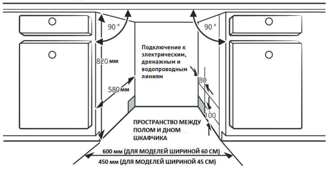 Встраиваемая посудомоечная машина Oasis PM-12V5