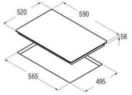 Индукционная варочная панель CATA I 6104 BK Индукционная варочная панель CATA I 6104 BK