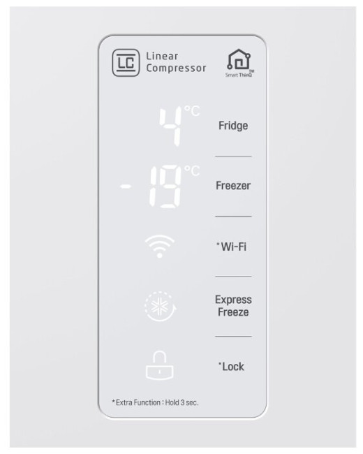 Холодильник LG DoorCooling+ GC-B247SVDC
