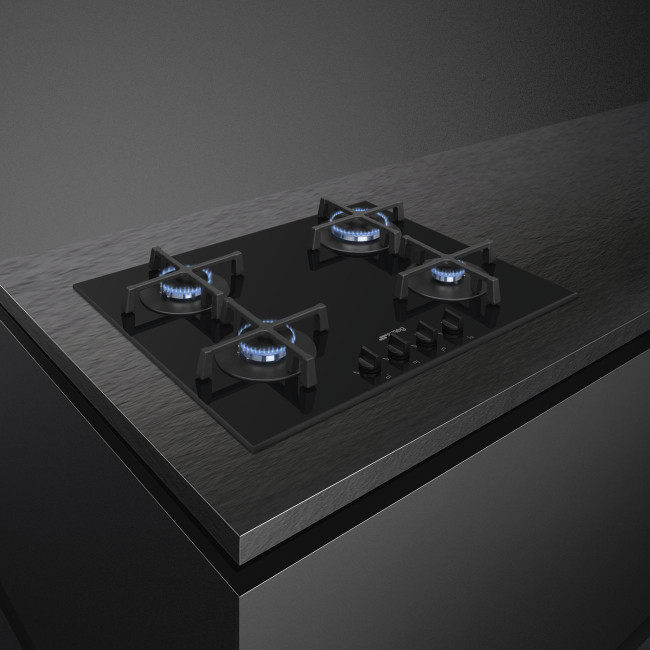 Газовая варочная панель Smeg PV264B Газовая варочная панель Smeg PV264B