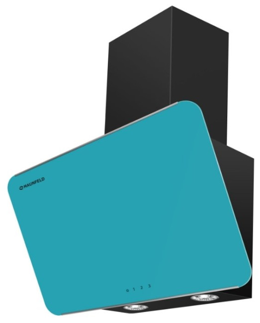 Каминная вытяжка MAUNFELD Dream 60 бирюзовое стекло Каминная вытяжка MAUNFELD Dream 60 бирюзовое стекло