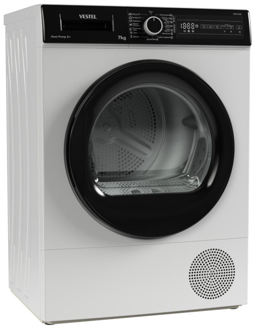 Сушильная машина Vestel TDHD7T2TBW, белый