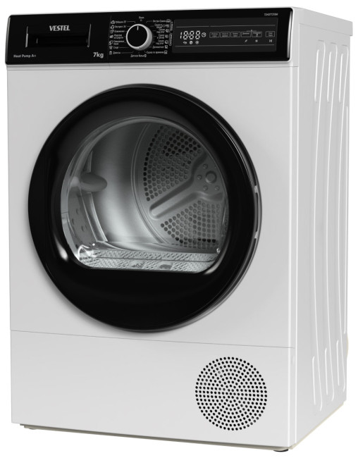 Сушильная машина Vestel TDHD7T2TBW, белый