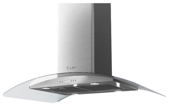Каминная вытяжка LEX Paris Isola 900 Inox