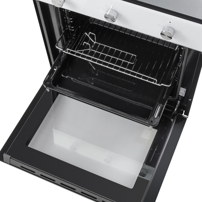 Встраиваемый газовый духовой шкаф MAUNFELD EOGC604W