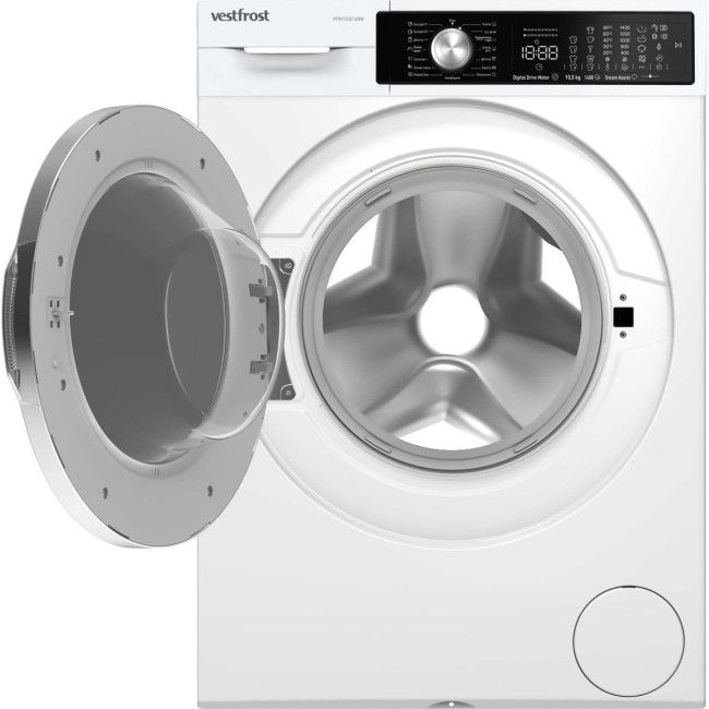 Комплект стиральная и сушильная машина Vestfrost VFWI103S14MW + VFT103HPMW