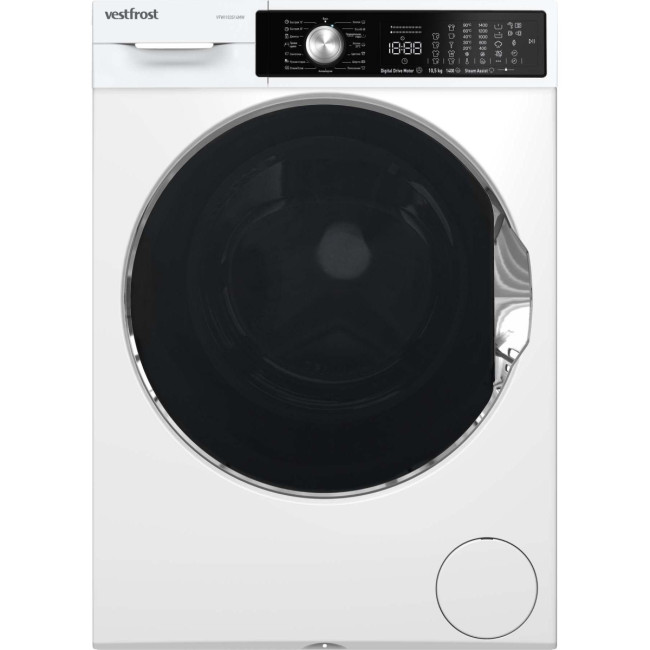 Комплект стиральная и сушильная машина Vestfrost VFWI103S14MW + VFT103HPMW