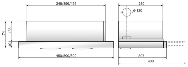 Вытяжка Elikor Интегра GLASS 60Н-400-В2Д нерж/стекло бежевое 940980