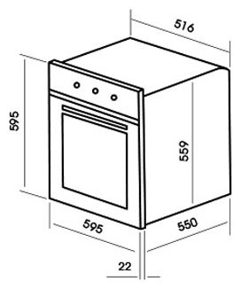 Духовой шкаф MBS DE-611WH