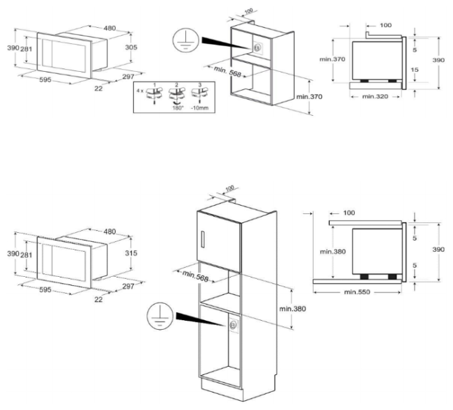 Микроволновая печь встраиваемая TEKA MB 620 BI WHITE (40584001)