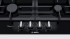 Встраиваемая газовая варочная панель Bosch PCP6A6B90R Встраиваемая газовая варочная панель Bosch PCP6A6B90R