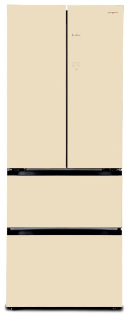 Холодильник Tesler RFD-361I Crystal Beige Холодильник Tesler RFD-361I Crystal Beige