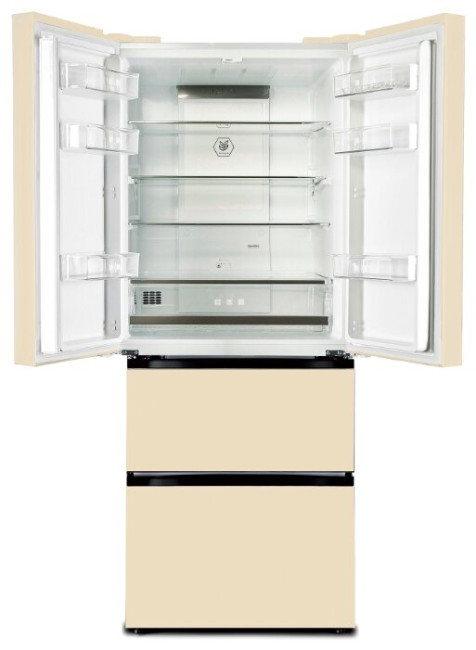 Холодильник Tesler RFD-361I Crystal Beige Холодильник Tesler RFD-361I Crystal Beige