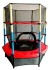 Каркасный батут DFC Jump Kids 55" (пружины амортизирующий трос) 137х137х165 см Каркасный батут DFC Jump Kids 55" (пружины амортизирующий трос) 137х137х165 см