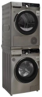 Комплект стиральная и сушильная машина Weissgauff WM 4947 DC Inverter Steam Silver + WD 879 Diamond Heat Pump