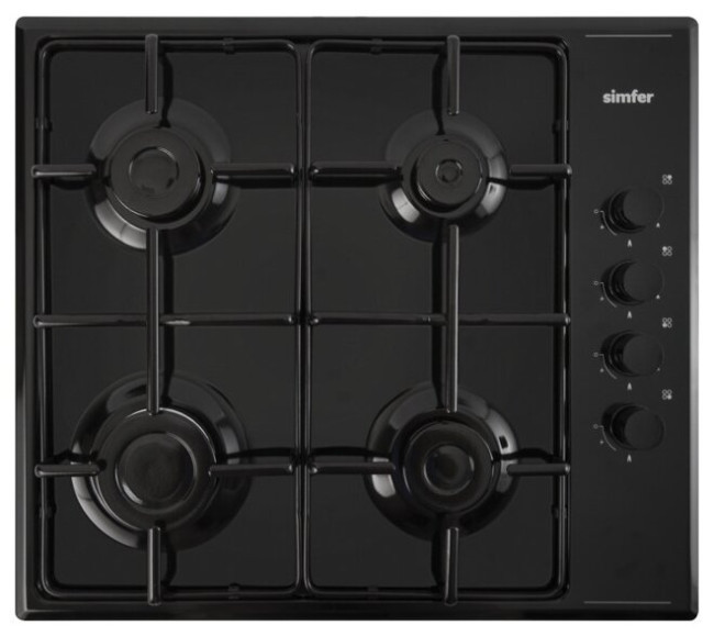 Газовая варочная панель Simfer H60Q40B400