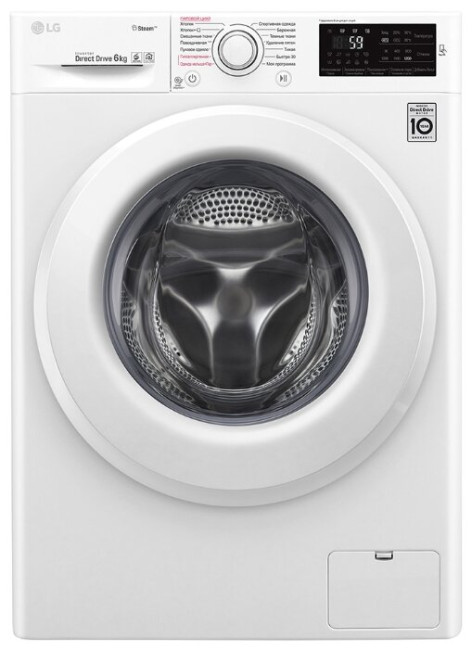 Стиральная машина LG Steam F2M5NS3W Стиральная машина LG Steam F2M5NS3W